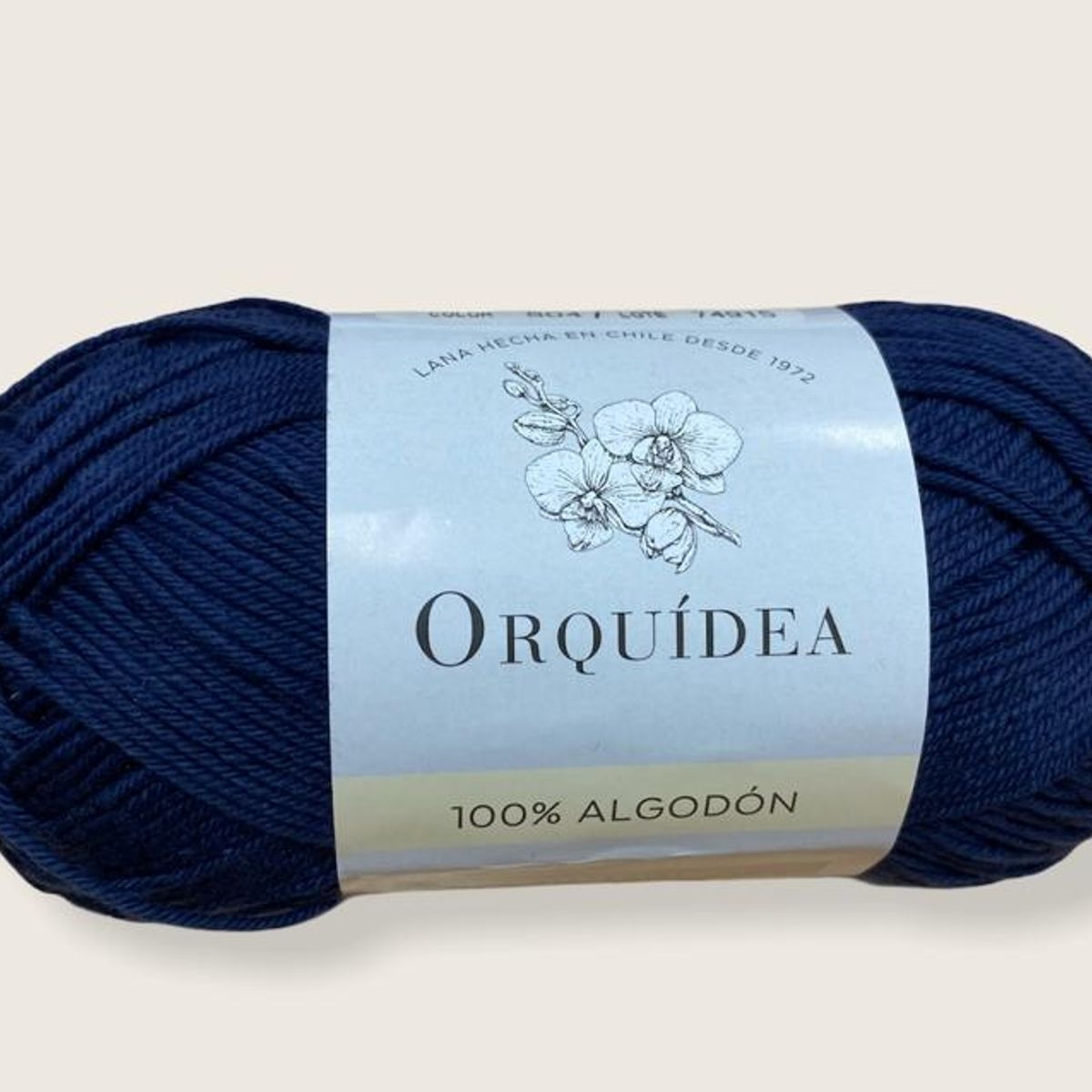 GENERICO - Hilo Algodon Orquidea 100 grs - Azul Marino