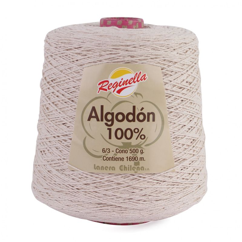 GENERICO - Cono Algodon Reginella - Crudo