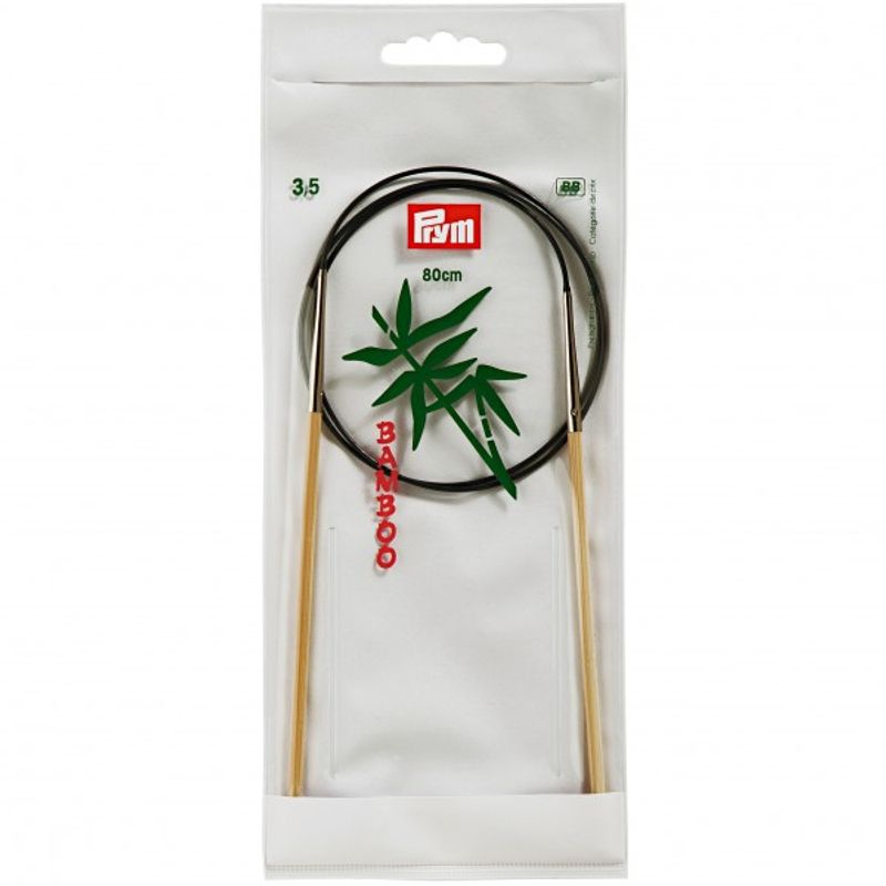 PRYM - Palillo Circular Bambu Prym 80 cms - 3.5 mm