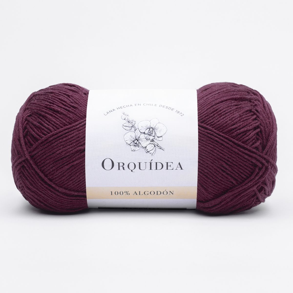GENERICO - Hilo Algodon Orquidea 100 grs - Burdeo