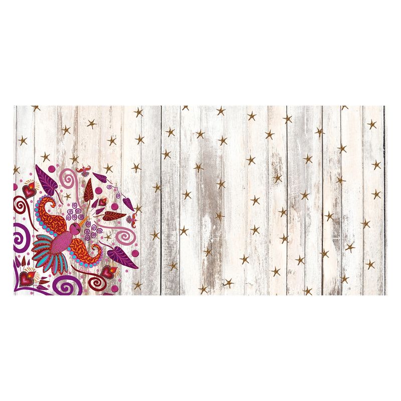 ISA SOLER - Alfombra Vinilica 70 X 140 Colibri Mexicano
