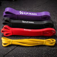 KIT 4 POWER BANDS Bandas Elásticas De Resistencia Pull Up