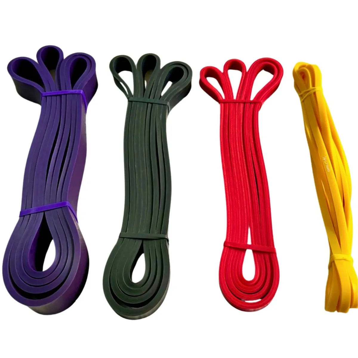 WILD TRAVEL - KIT 4 POWER BANDS Bandas Elásticas De Resistencia Pull Up