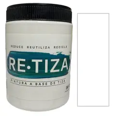 RETIZA - BLANCO INVIERNO 1 KILO. PINTURA TIZADA/VINTAGE base agua mate