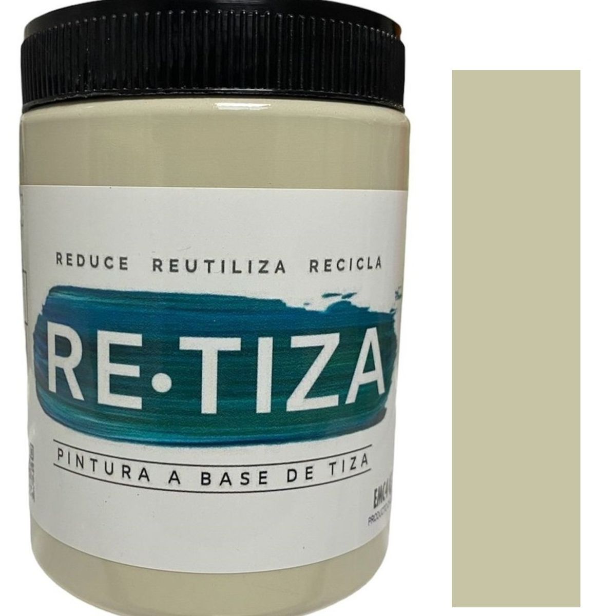 RETIZA - BLANCO ARENA 1 Kilo. Pintura Tizada/Vintage base agua mate decorativa
