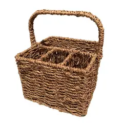 BRIC - Organizador Cubiertos Fibras Naturales