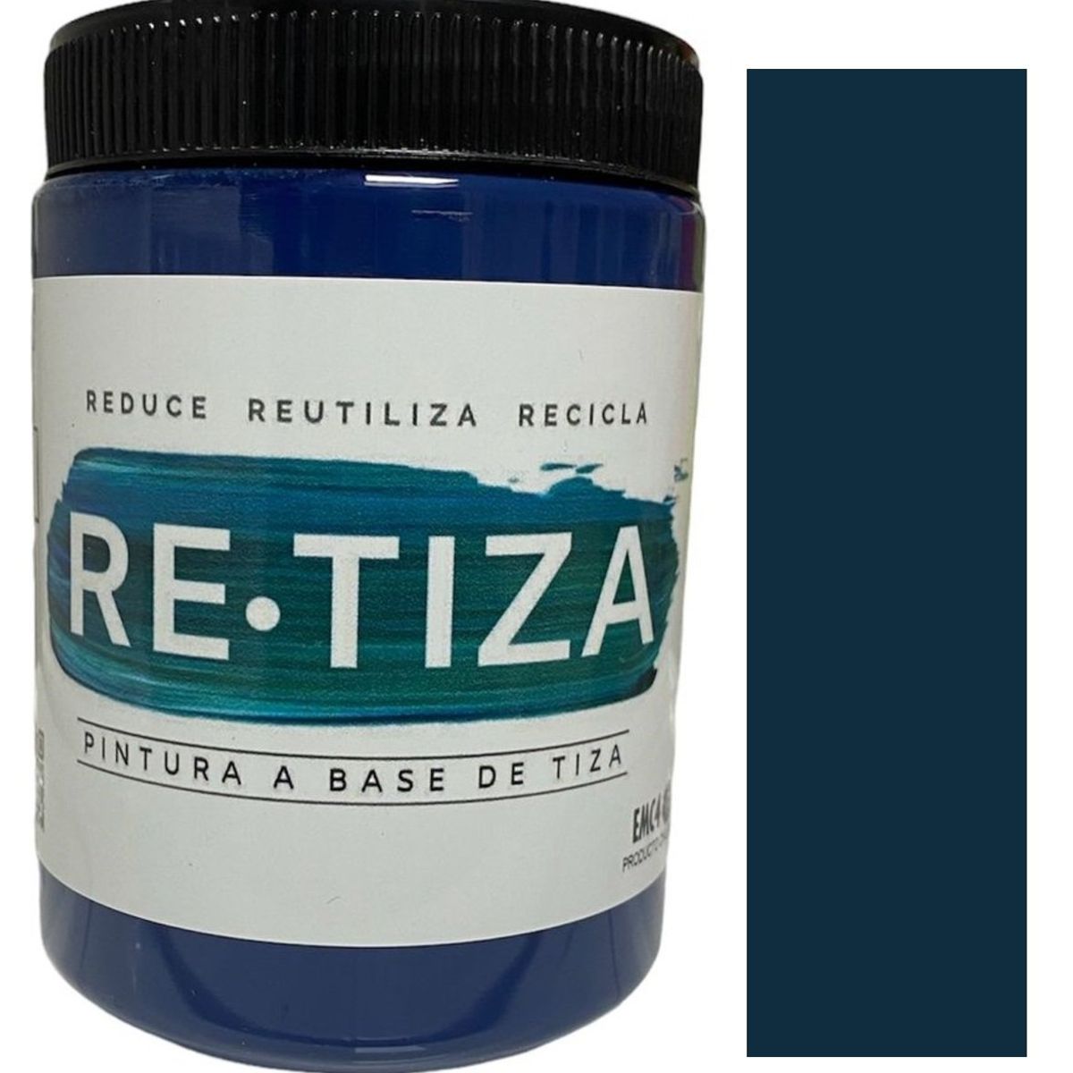 RETIZA - AZUL MARINO  1 Kilo. Pintura Tizada/Vintage base agua mate decorativa