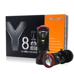 GENERICO - Kit Led Premium H4 Proyector Lupa 18 Mil Lúmenes Csp