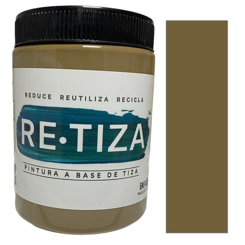 RETIZA - BEIGE OSCURO  1 Kilo. Pintura Tizada/Vintage base agua mate decorativa