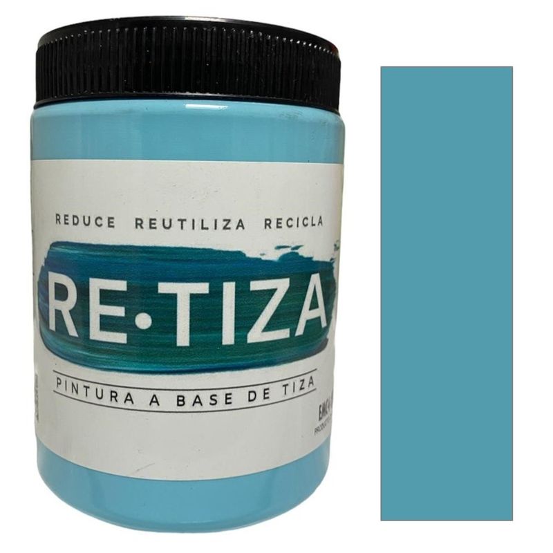 RETIZA - VERDE CALIPSO  1 kilo. Pintura Tizada/Vintage base agua mate