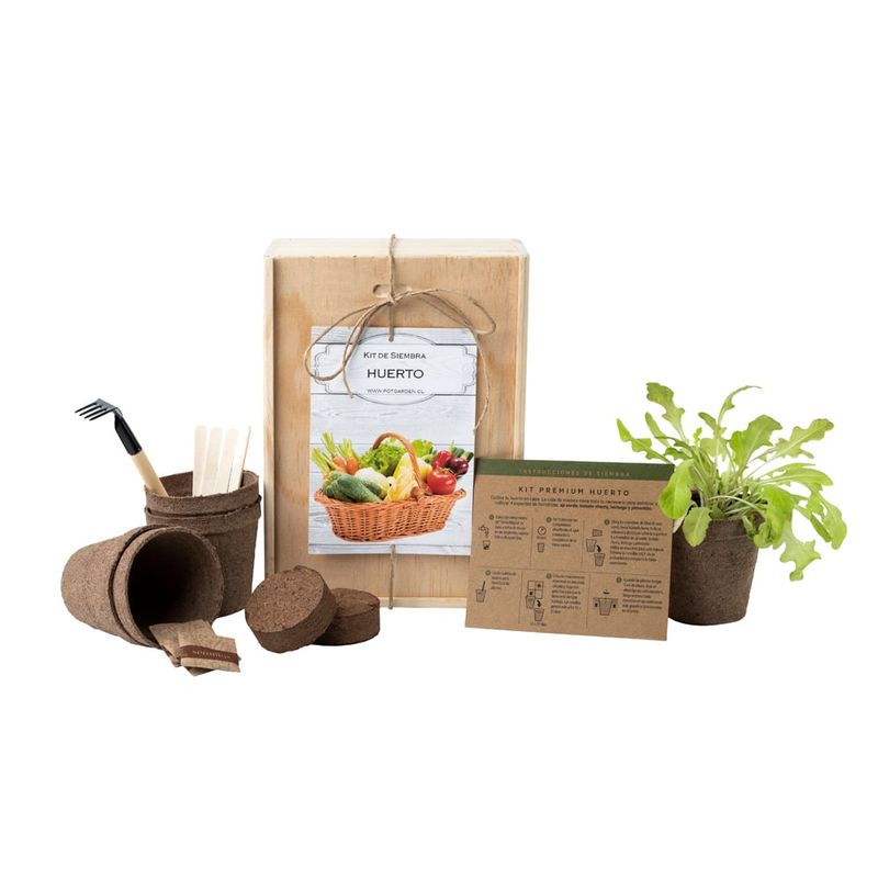 POT GARDEN - KIT DE SIEMBRA PLANTAS HUERTO URBANO