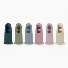 VHEX - Pack X6 cepillo De Dientes De Dedo Para Bebés O Mascota