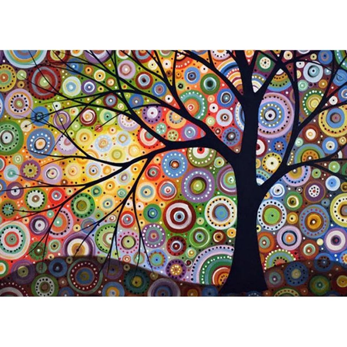 FUN AT HOME LO DIVERTIDO DE ESTAR EN CASA - Diamond Painting Arbol de la Vida 40x30