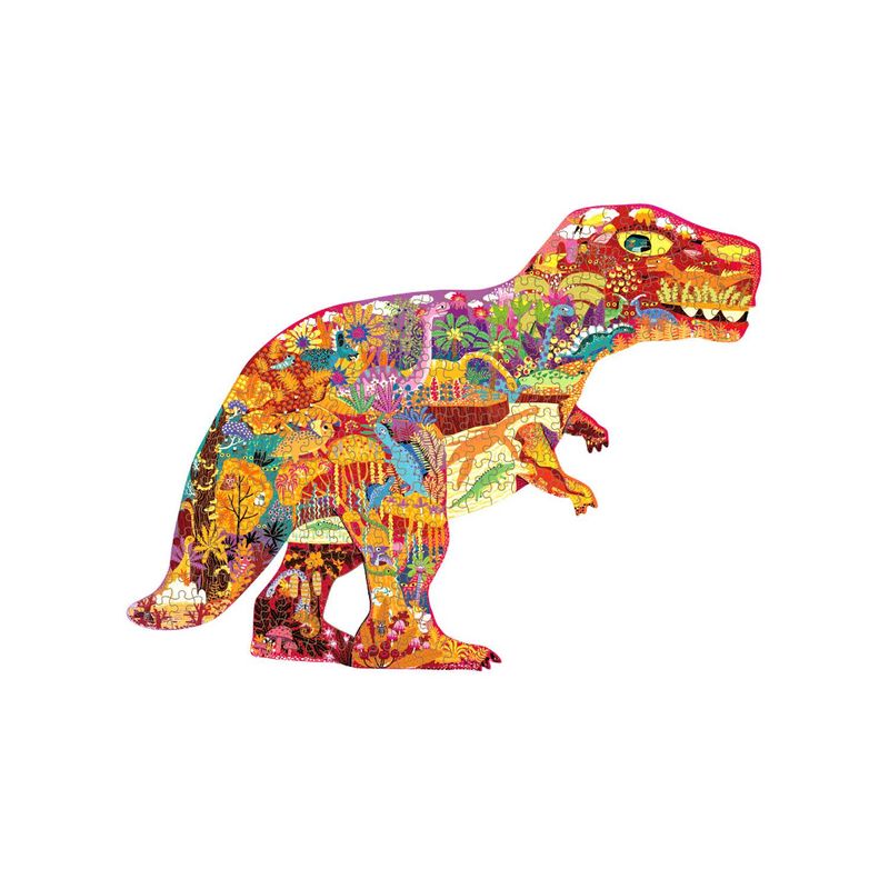 MIDEER - Puzzle 280pcs con forma dinosaurios