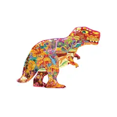MIDEER - Puzzle 280pcs con forma dinosaurios