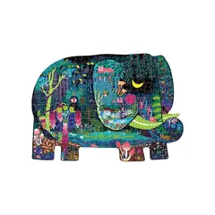 MIDEER - Puzzle 280pcs con forma sueño de elefante