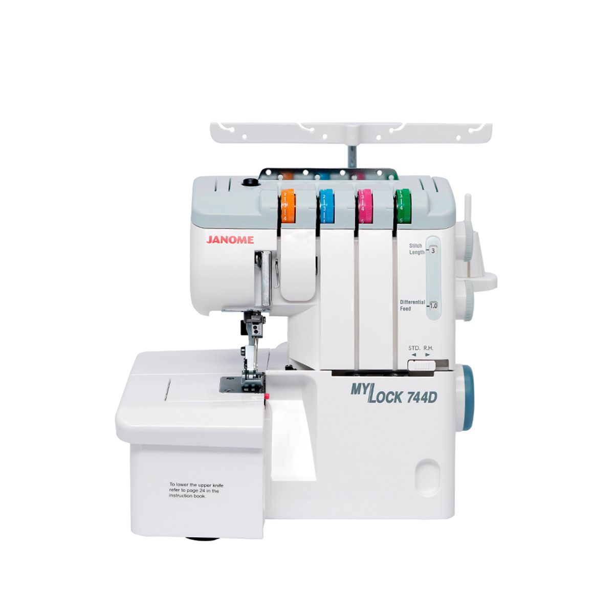 JANOME - Máquina overlock Janome 744D