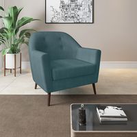 Poltrona mykonos turquesa