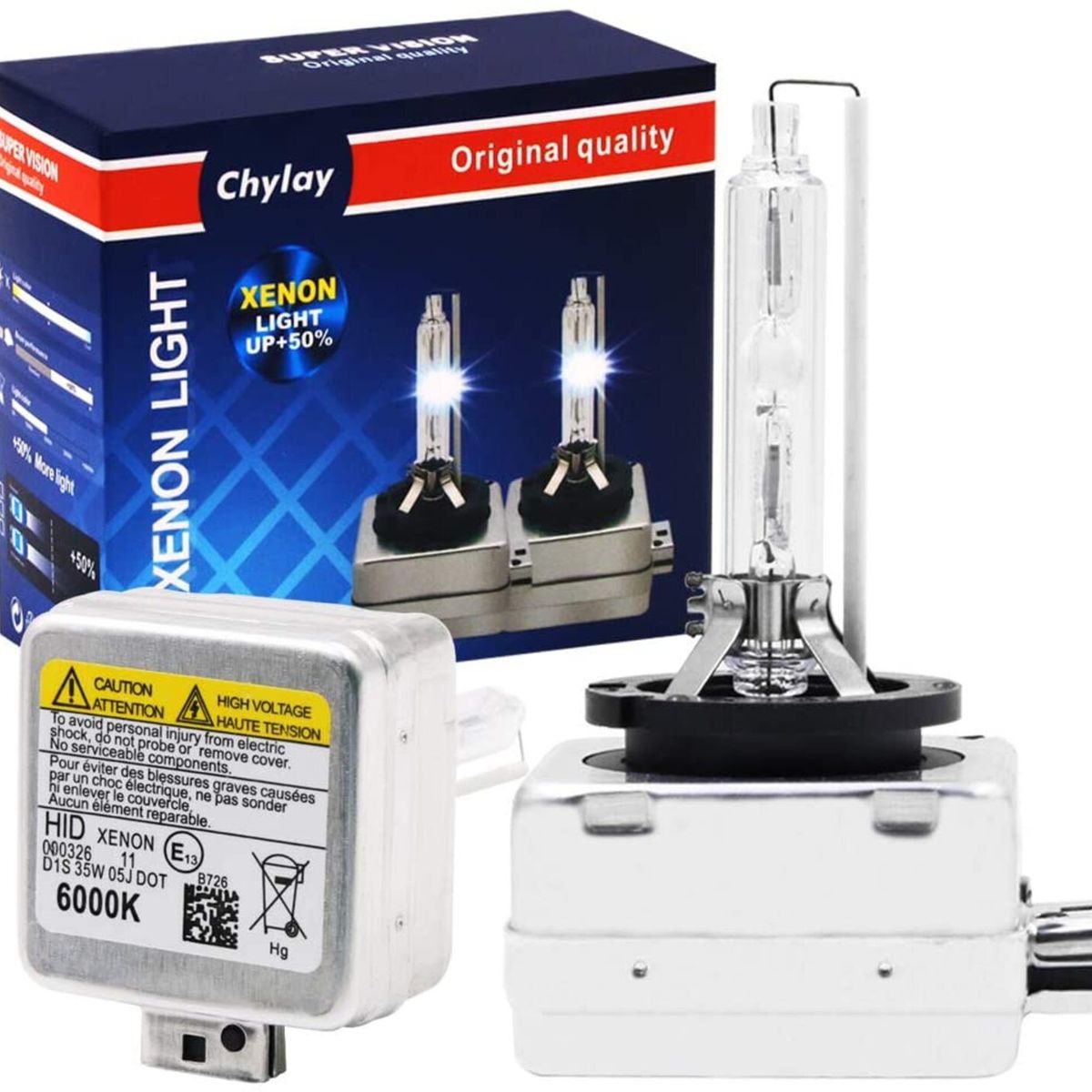 GENERICO - Ampolletas Xenon D1s HID 35w 6000k el par.