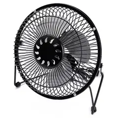 DM - Ventilador USB Escritorio metálico XL 19 cms
