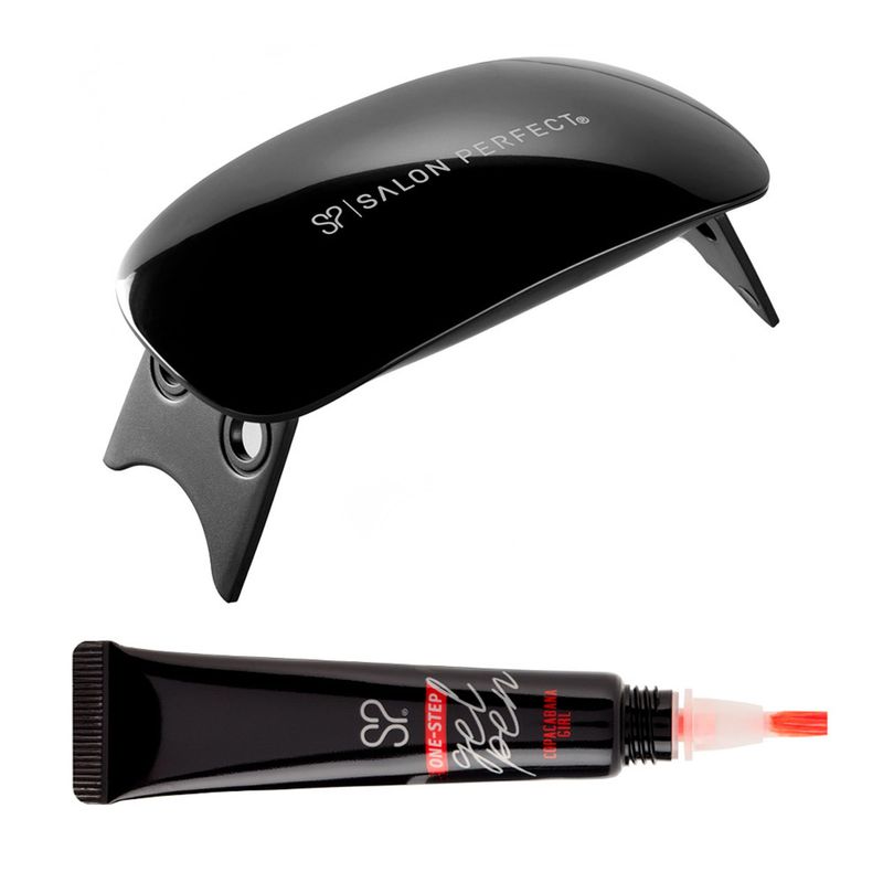 COSMETICAVAL - Kit esmaltado permanente one step + lámpara salón Perfect
