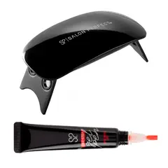 COSMETICAVAL - Kit esmaltado permanente one step + lámpara salón Perfect