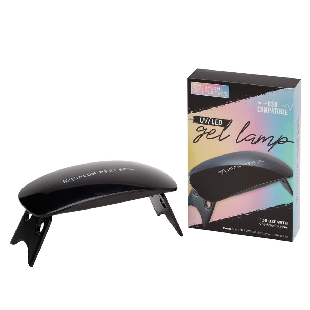 COSMETICAVAL - Kit esmaltado permanente one step + lámpara salón Perfect