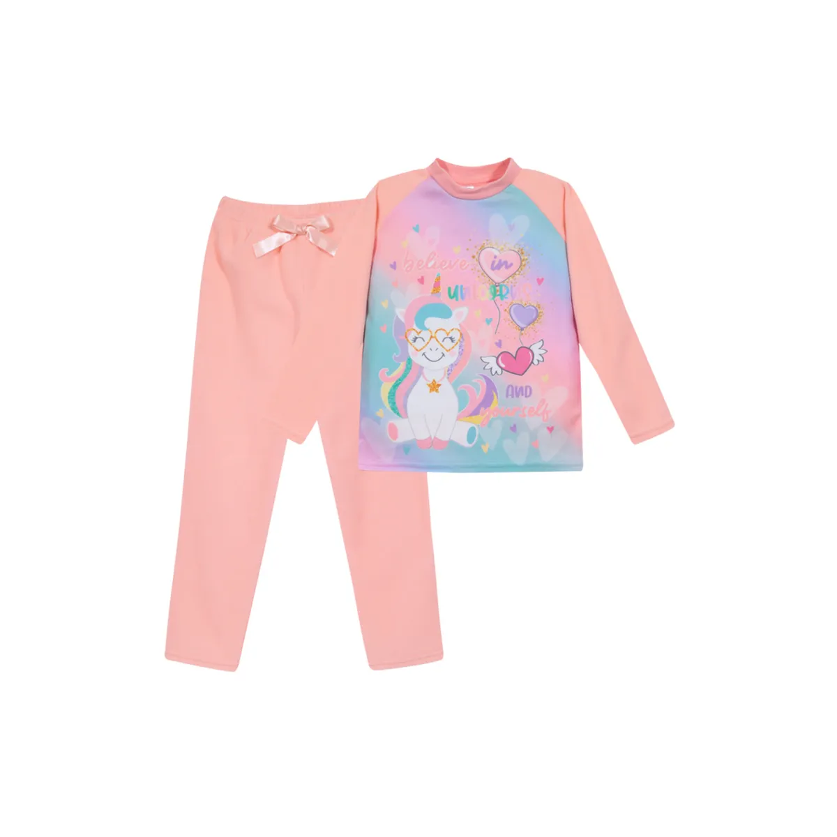 H2O WEAR - Pijama Niña Polar H2O Wear Coral - Coral