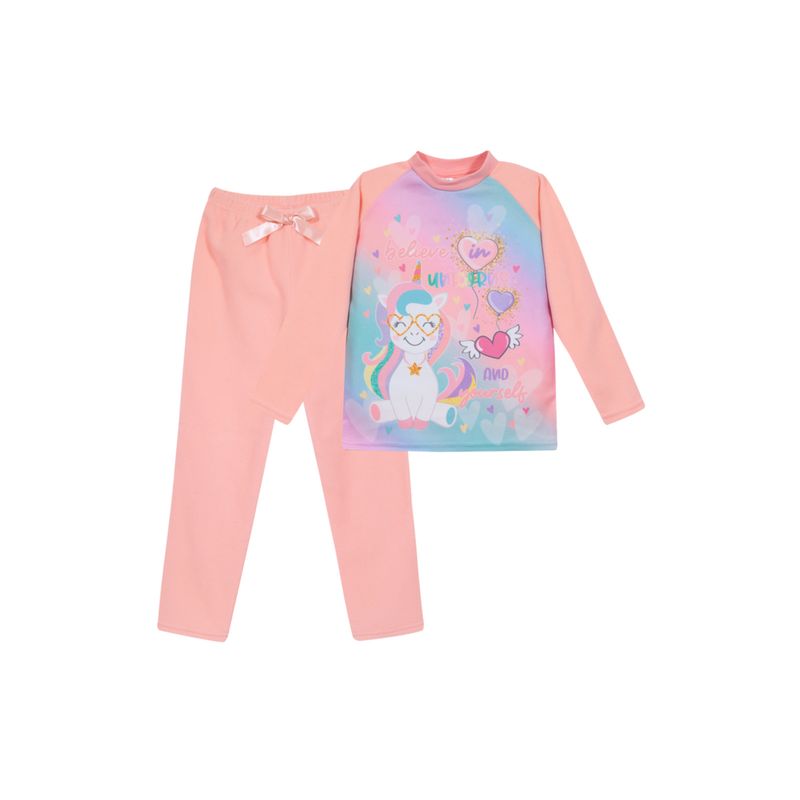 H2O WEAR - Pijama Niña Polar H2O Wear Coral - Coral