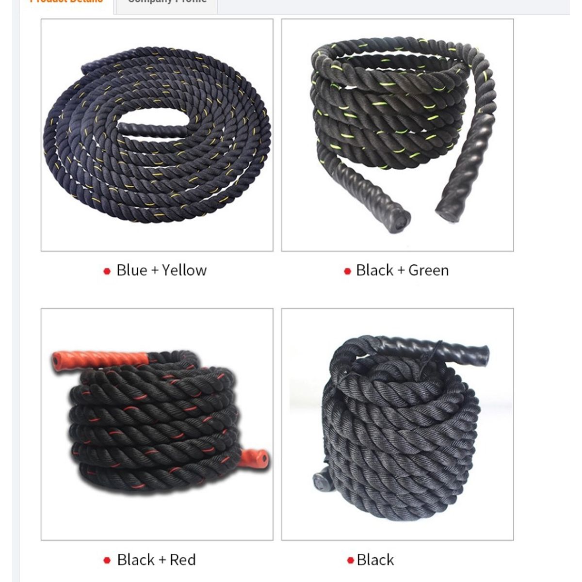 GENERICO - Cuerda De Batalla 9 mt x 38 mm