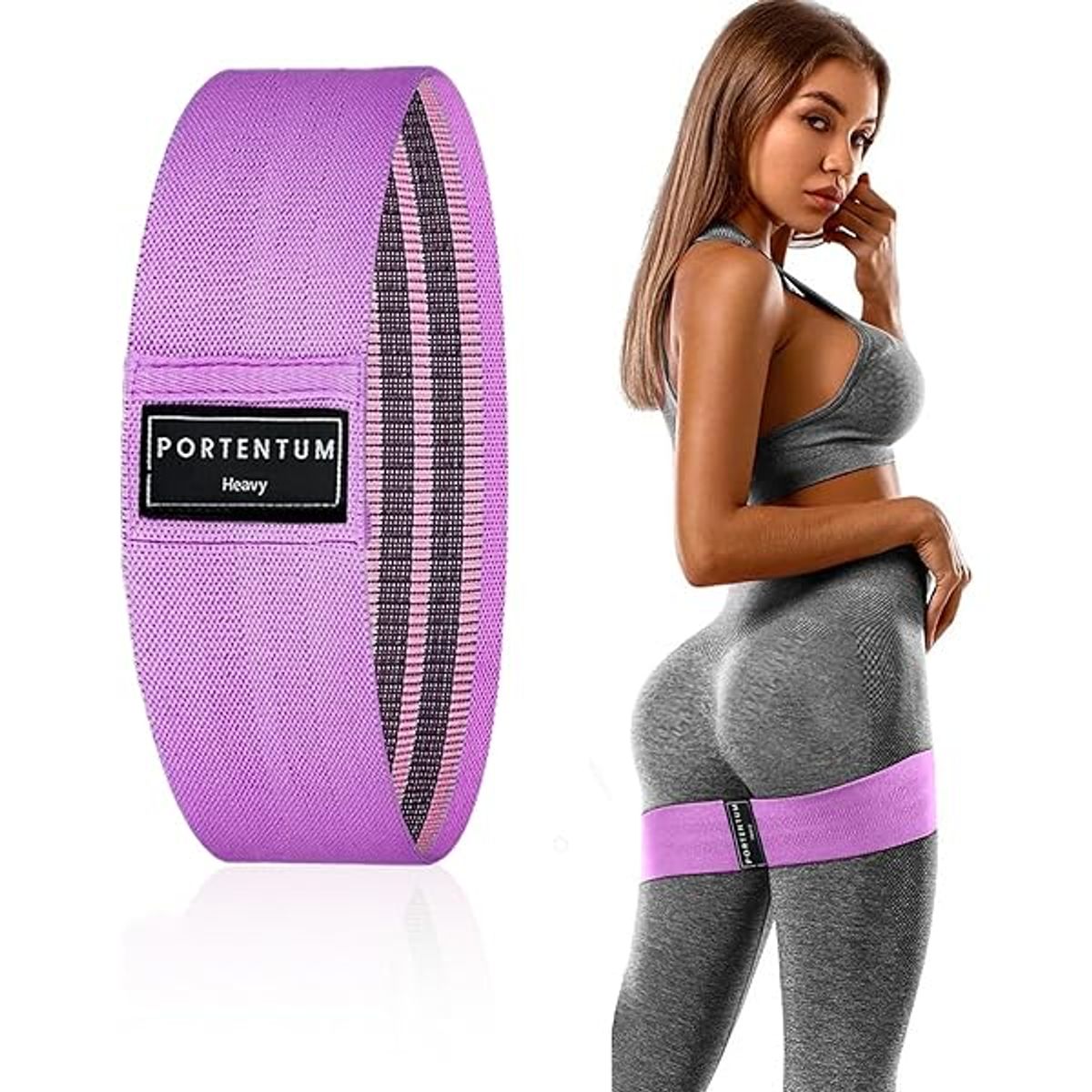 GENERICO - Set de 3 Bandas elásticas de Tela diferentes resistensias