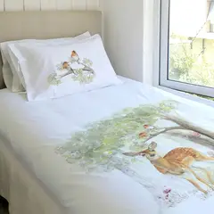 MARGARITA SCHEEL BY CASA ALVARINHO - Cubreplumón 2 Plazas Bambi en el Bosque