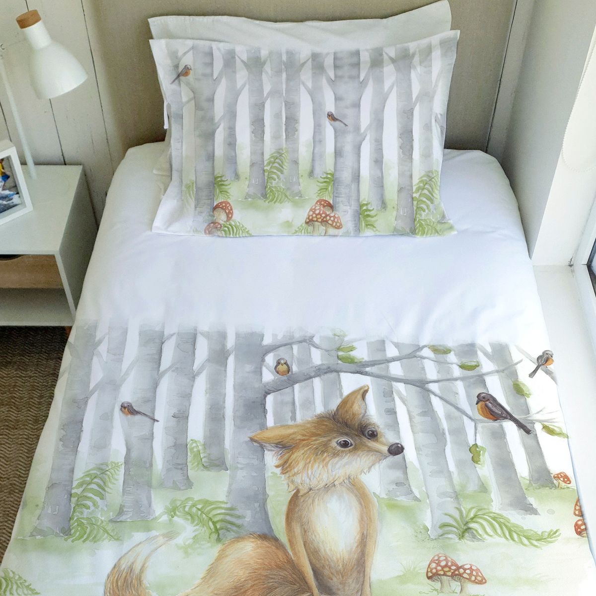 MARGARITA SCHEEL BY CASA ALVARINHO - Cubreplumón Kids 1,5 Plazas Zorrito