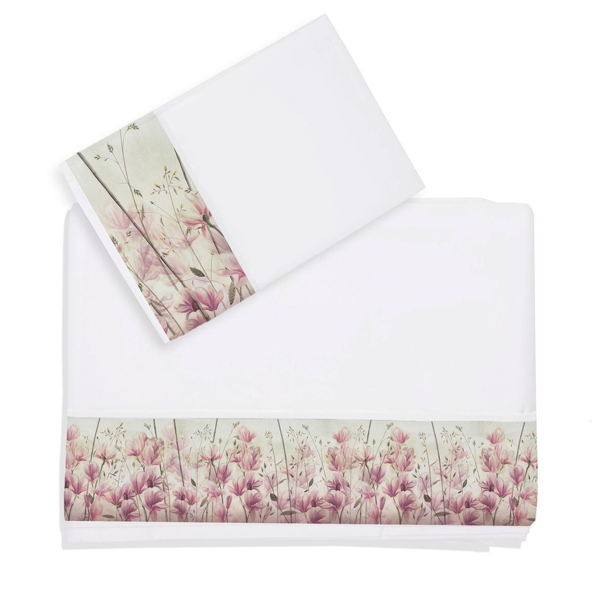 MARGARITA SCHEEL BY CASA ALVARINHO - Juego de Sábanas Magnolia 1 Plaza