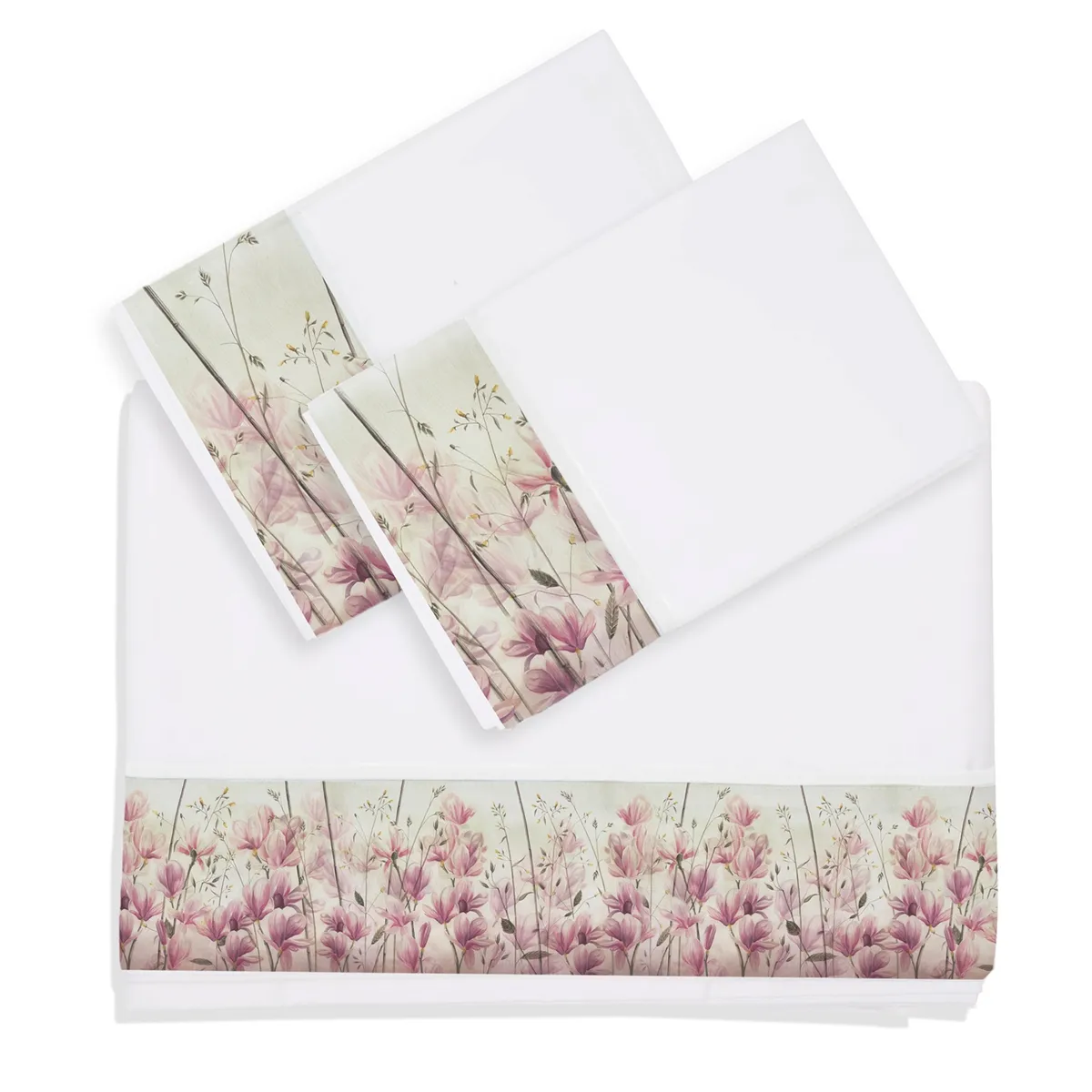 MARGARITA SCHEEL BY CASA ALVARINHO - Juego de Sábanas Magnolia King