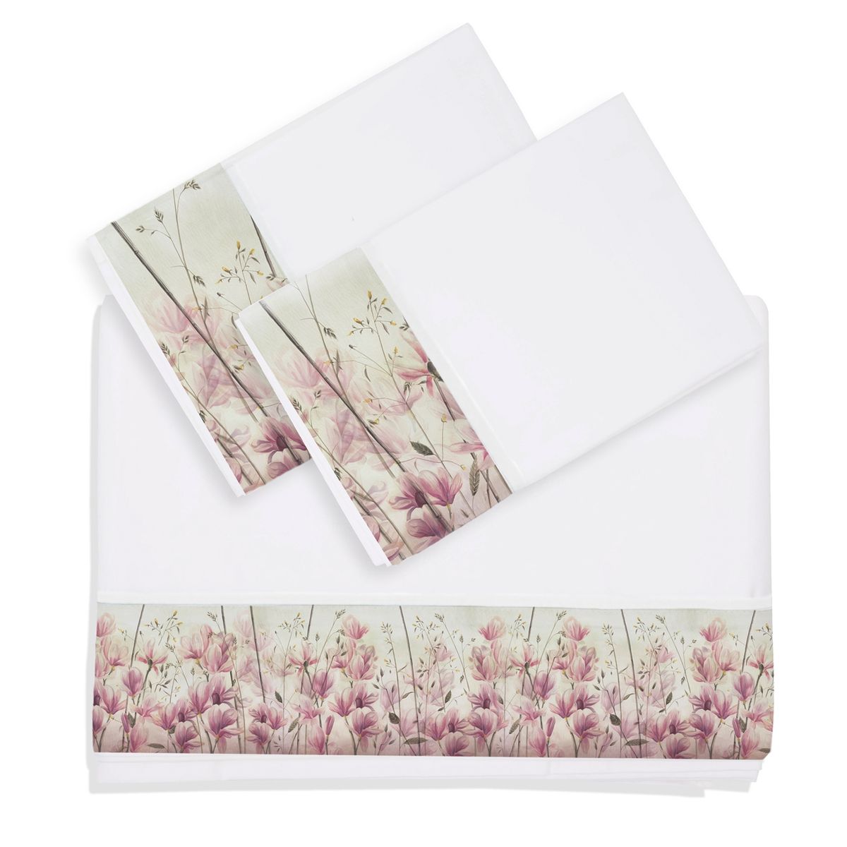 MARGARITA SCHEEL BY CASA ALVARINHO - Juego de Sábanas Magnolia King