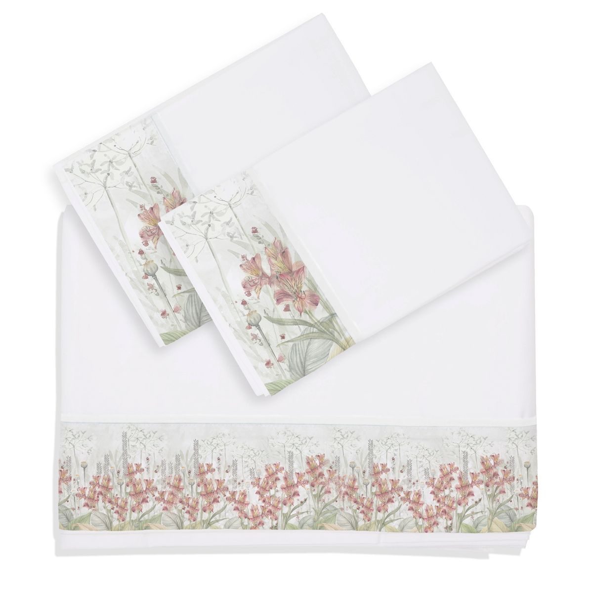 MARGARITA SCHEEL BY CASA ALVARINHO - Juego de Sábanas Astromelias King