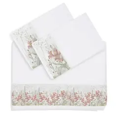 MARGARITA SCHEEL BY CASA ALVARINHO - Juego de Sábanas Astromelias King