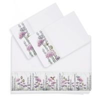 Juego de Sábanas Jardín Silvestre Lila King