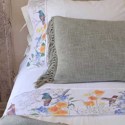 Imagen 2 del producto Juego de Sábanas Picaflor Arcoíris 2 Plazas