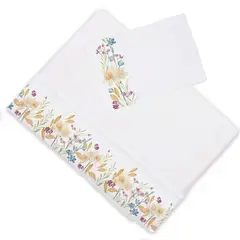 MARGARITA SCHEEL BY CASA ALVARINHO - Juego de Sábanas Jardín Narcisos 1 Plaza