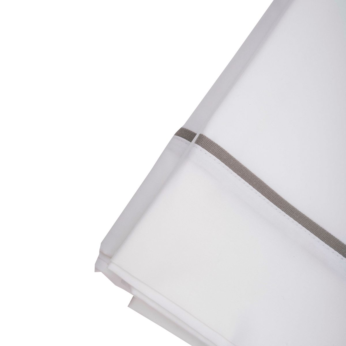 CASA ALVARINHO - Juego de Sábanas Vivo Taupé 1,5 Plazas