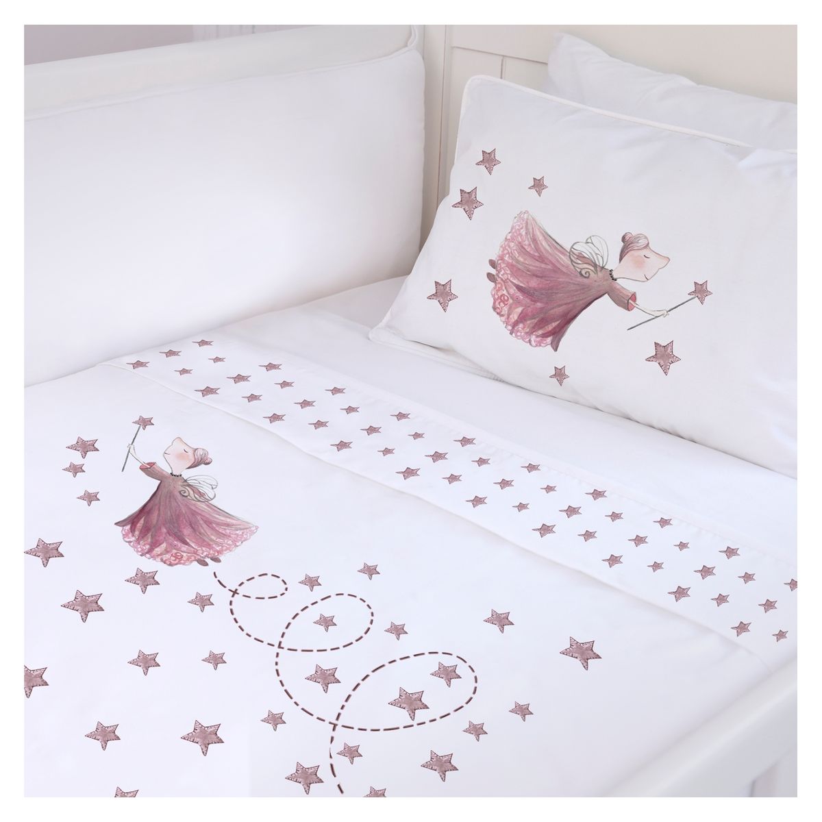 MARGARITA SCHEEL BY CASA ALVARINHO - Cubreplumón Cuna Hada