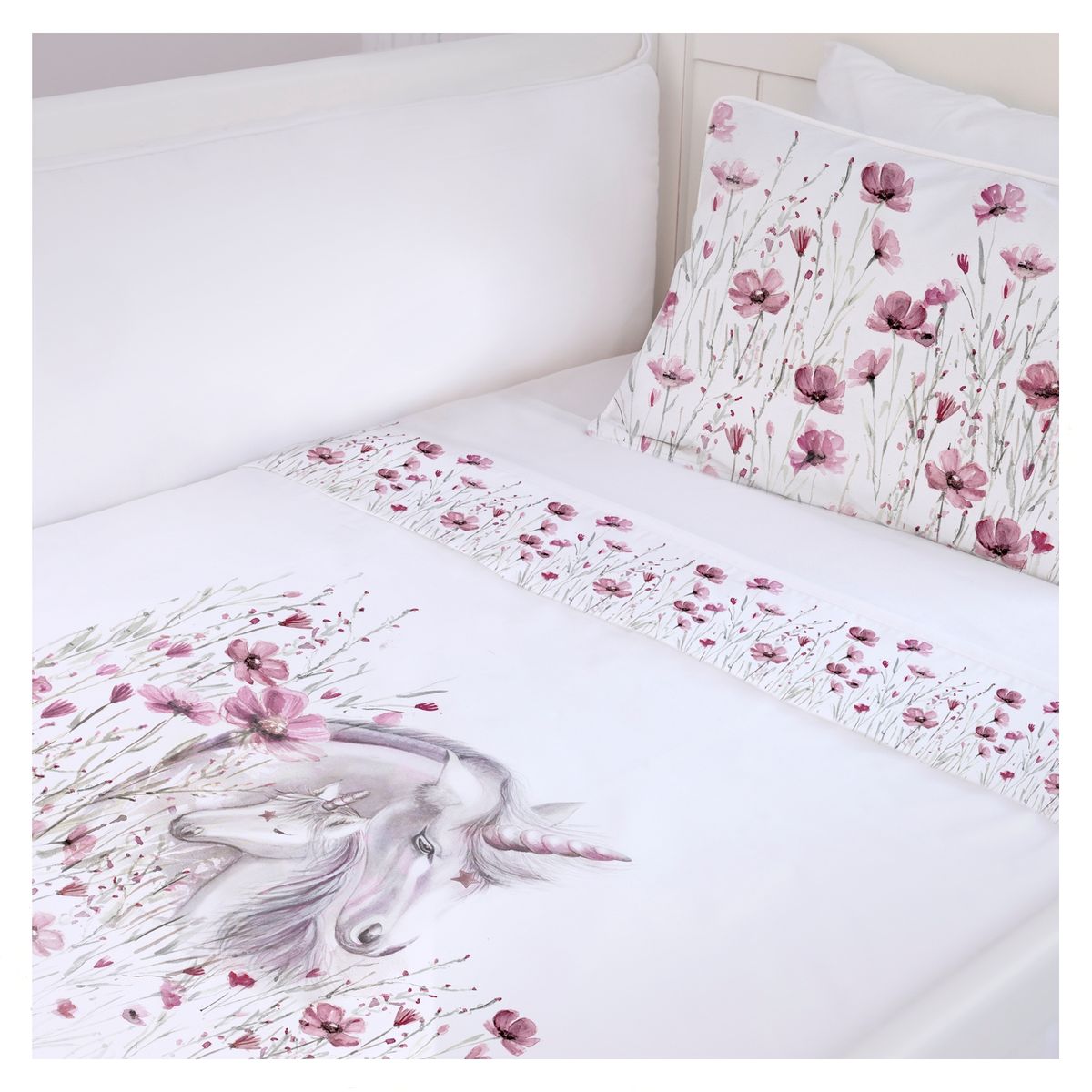 MARGARITA SCHEEL BY CASA ALVARINHO - Cubreplumón Cuna Unicornio