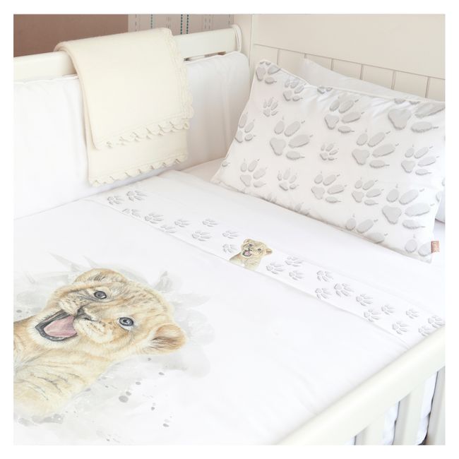 MARGARITA SCHEEL BY CASA ALVARINHO - Cubreplumón Cuna León Valiente