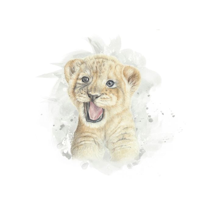 MARGARITA SCHEEL BY CASA ALVARINHO - Cubreplumón Cuna León Valiente