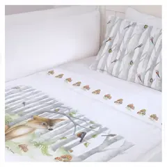 MARGARITA SCHEEL BY CASA ALVARINHO - Cubreplumón Cuna Zorrito