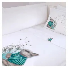 MARGARITA SCHEEL BY CASA ALVARINHO - Cubreplumón Transición Conejo Pide Un Deseo