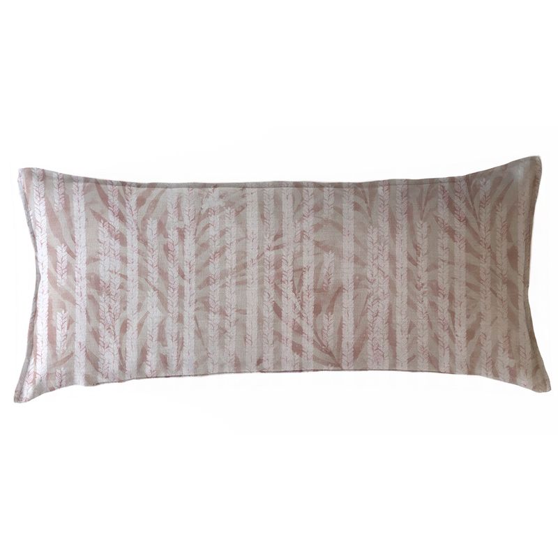 MARGARITA SCHEEL BY CASA ALVARINHO - FUNDA COJÍN MARISA ESPIGAS BLANCAS XL