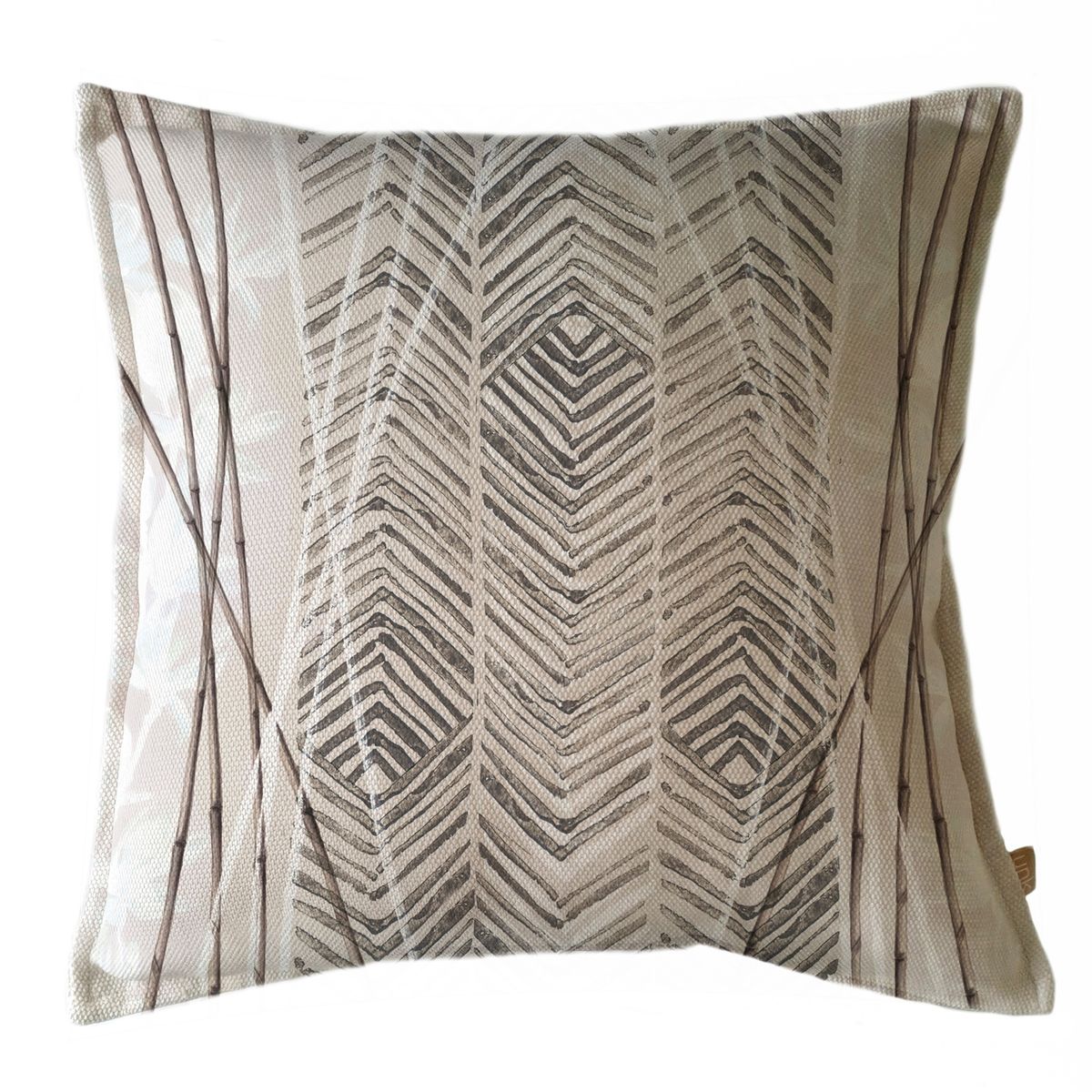 MARGARITA SCHEEL BY CASA ALVARINHO - FUNDA COJÍN MARISA ABSTRACTO MAGNOLIA 45X45